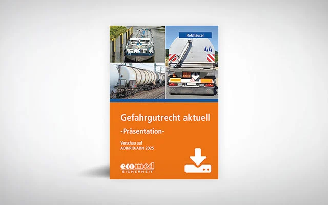 Gefahrgutrecht aktuell - Präsentation